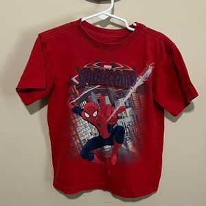 Spiderman 2012 100% Organic Cotton Red Boys Toddler T-shirt